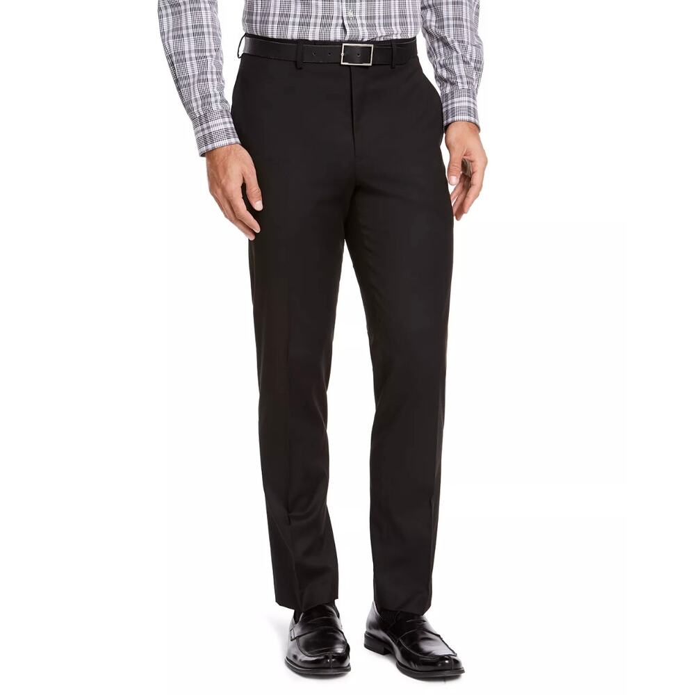 NWT $125 IZOD Classic Fit Suit Dress Pants, Navy, Men's 40x32